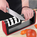 Professional Knife Sharpener with Diamond Abrasive – 3-Stage Quick Sharpening Tool