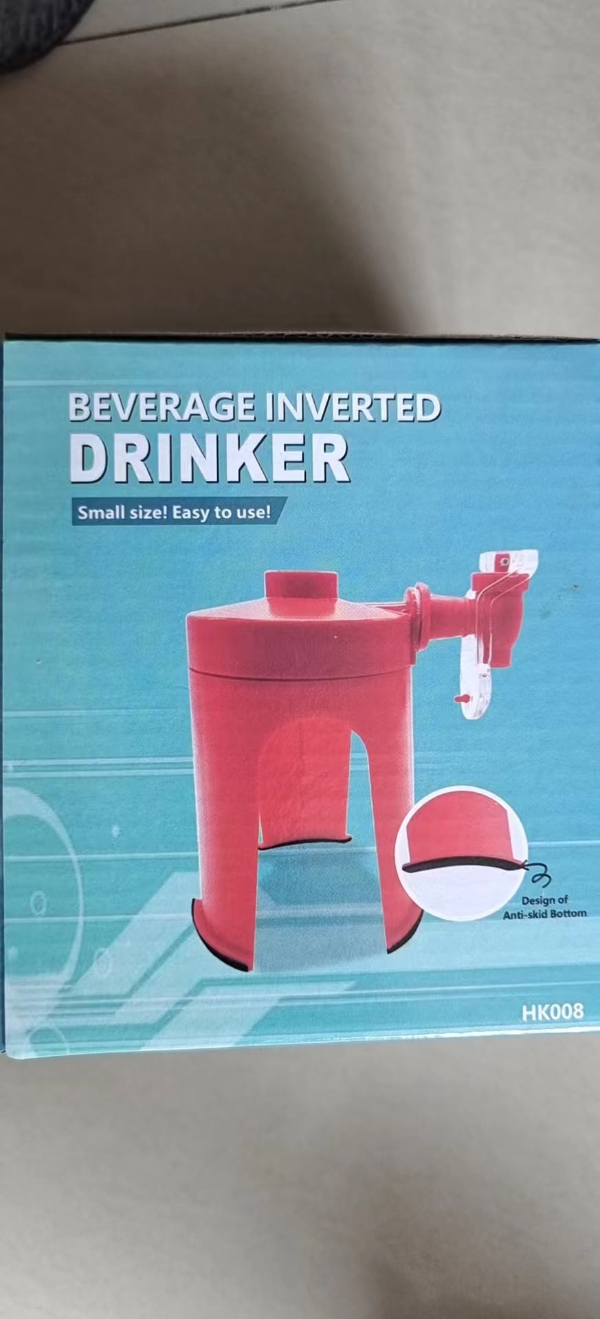 Universal Inverted Drink Dispenser | Party, Home & Kitchen Beverage Gadget