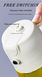 PureMist 2-in-1 Glass Oil Mister: The Ultimate 470ml Kitchen Tool for Healthy Air Frying